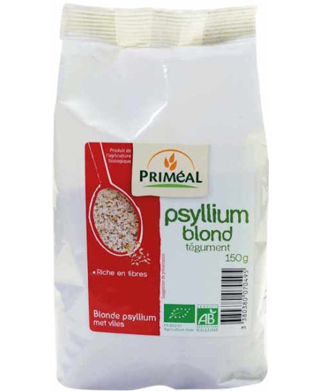 Priméal Psyllium blond tégument bio 150 gr