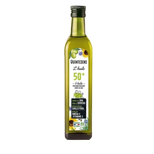 Pour personnaliser votre jardin：Huile bio Quintesens 50+ - 500 ml