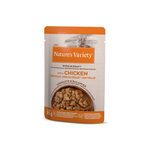 BOUCHÉES EN SAUCE NATURE'S VARIETY® POULET - 85GR