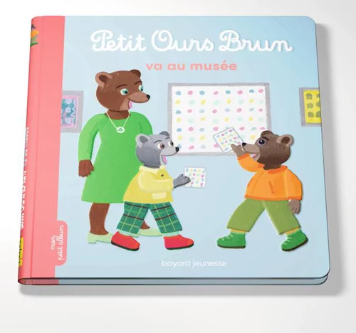 Pour vos besoins au jardin：Livre Petit Ours Brun va au musée aux Éditions Bayard Jeunesse - 16 pages