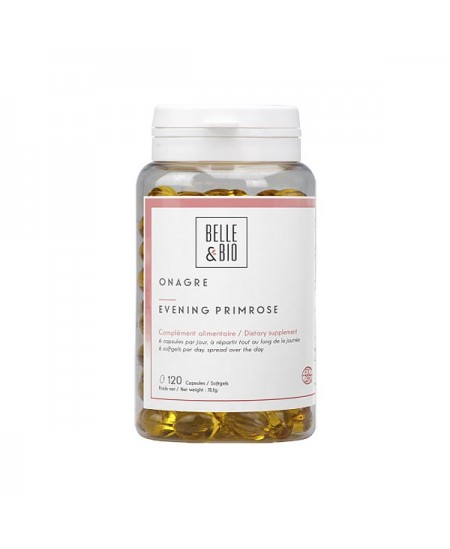 Belle et Bio - Huile Onagre bio - 120 capsules