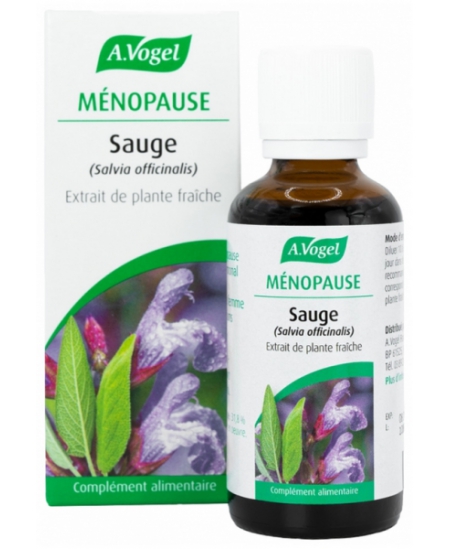 A. Vogel - Sauge Extrait liquide Flacon compte gouttes - 50 ml