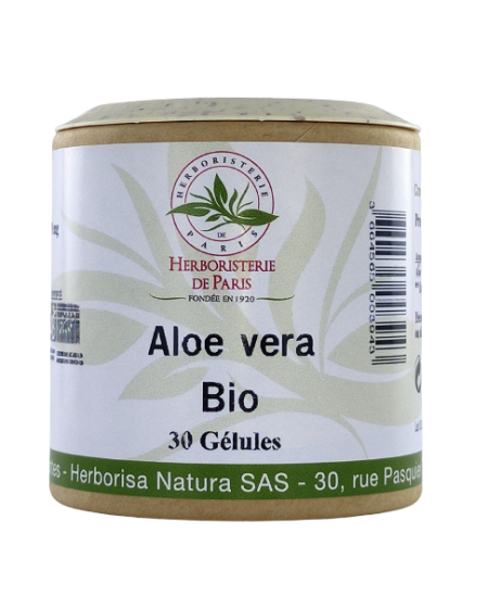Herboristerie De Paris - Aloe Vera bio - 30 gélules