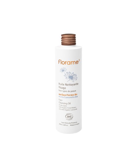 Florame - Huile nettoyante visage - 200 ml