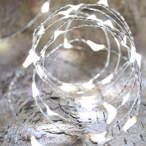GUIRLANDE MICRO LED BLANC PUR 4M