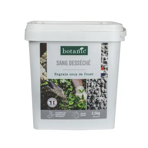 Spécial jardin：Sang desseché seau botanic® - 2,5 kg