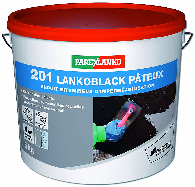 201 lankoblack pateux 5 kg enduit bitumeux noir – Réf. MUHXRDVNE4899942084