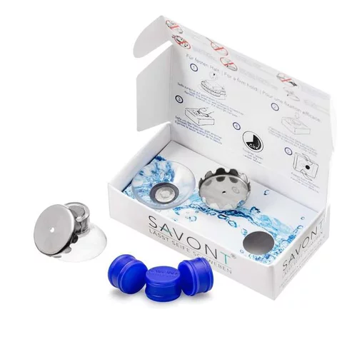 Pour organiser vos extérieurs：Porte-savon ventousé pour savon jusqu’à 250 g Savont - 1 pièce