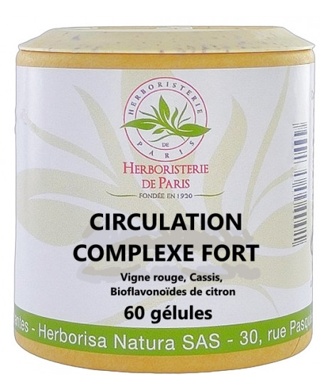 Herboristerie de Paris Circulation complexe fort 60 gélules