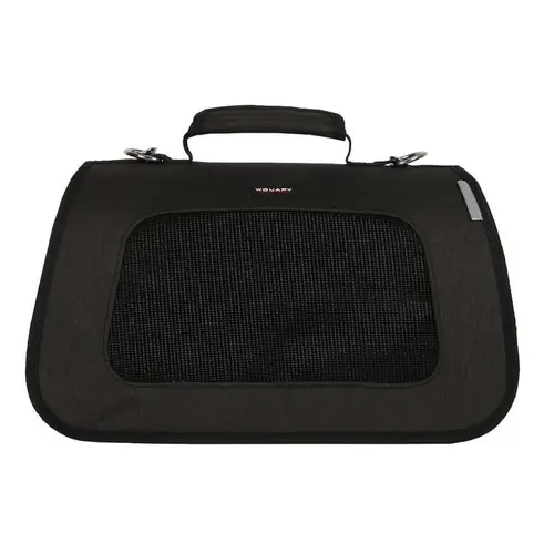 Une idée pratique pour le jardin：Sac pliable noir Wouapy MM - 40 x 24 x 25 cm