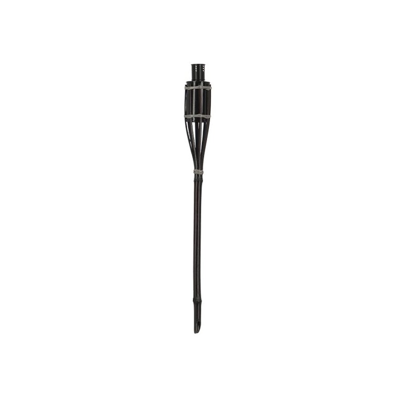 Torche de jardin en bambou noire