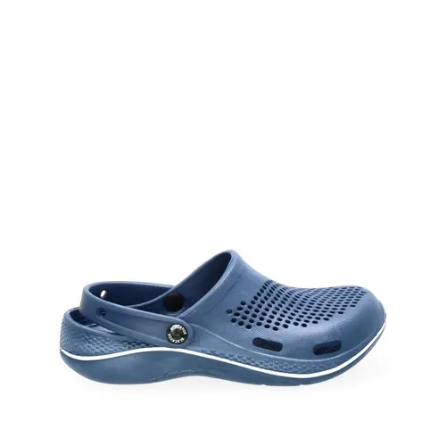 Un indispensable au jardin:Sabot Palma coloris bleu en caoutchouc synthétique EVA Blackfox - pointure 39
