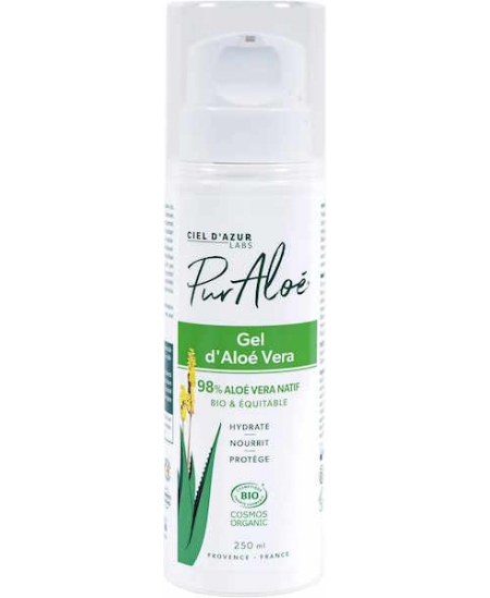 Pur Aloé - Gel natif d'Aloé Vera tube airless - 250 ml