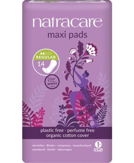 NatraCare - 14 Serviettes Hygiéniques Bio - Normal