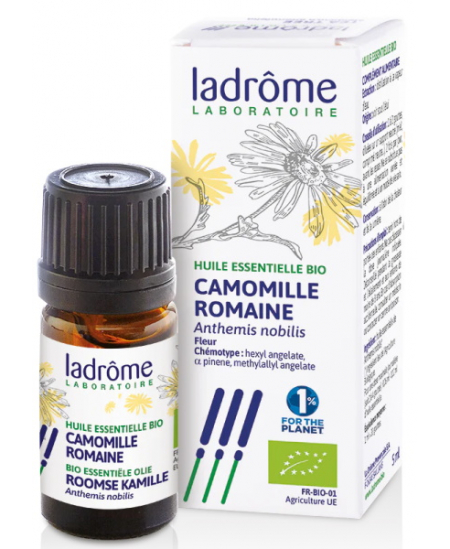 Ladrôme Huile Essentielle Bio Camomille Romaine 5 Ml