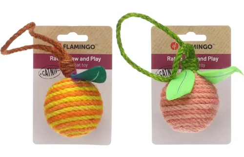 JOUET POUR CHAT FLAMINGO® ROORA BALLE