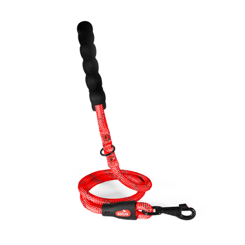 LAISSE CORDE 'EXPERT' ZOLUX® - 2M - ROUGE - 13MM