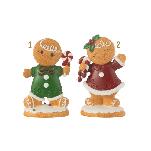 FIGURINE BISCUIT PAIN D'ÉPICE EN RÉSINE