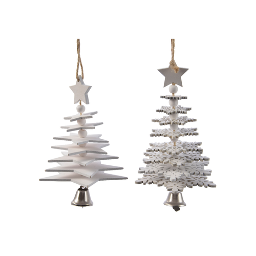 SUSPENSION ARBRE DE NOËL AVEC CLOCHETTE