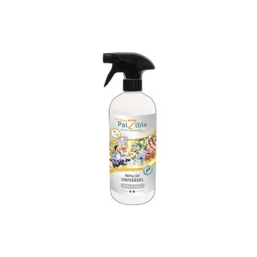 Pour profiter dehors：Répulsif à insectes ménager universel en spray Or brun Paizible - 500 ml