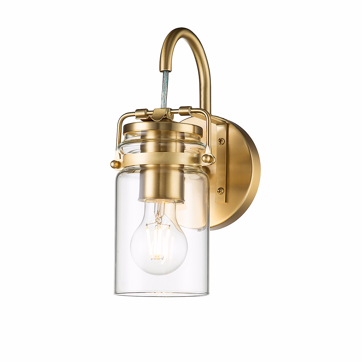 Luminaire et éclairage intérieur – Elstead Kichler Brinley Applique Laiton Brossé