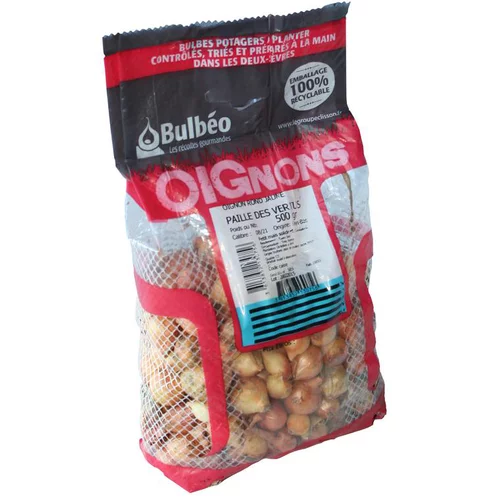 Pour plus de praticité à l’extérieur：Bulbes d’oignons jaune paille des vertus 500 g