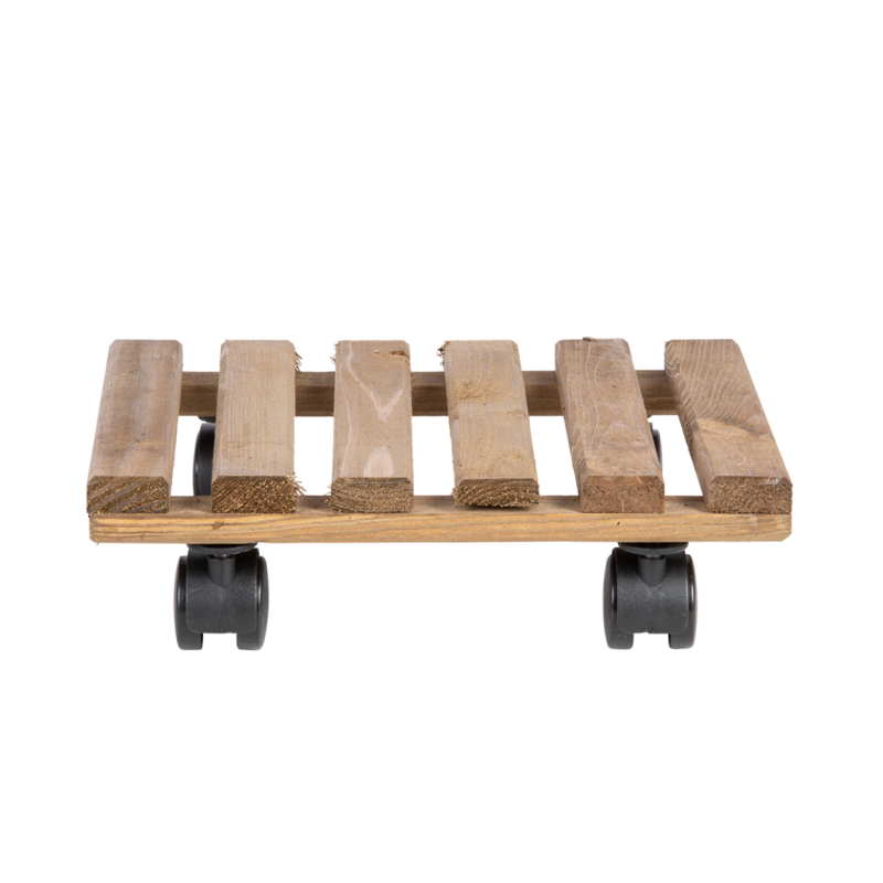 Support à roulettes pour plantes - 29x29 cm, charge 240 kg