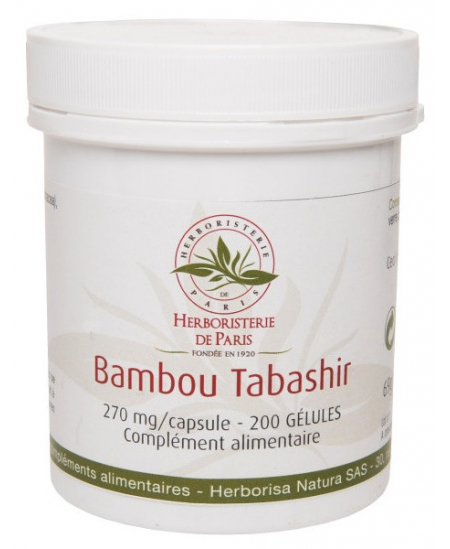 Herboristerie de Paris - Bambou Tabashir - 200 gélules
