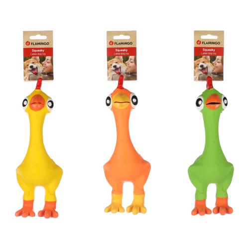 JOUET POUR CHIEN FLAMINGO® POKKA POULE