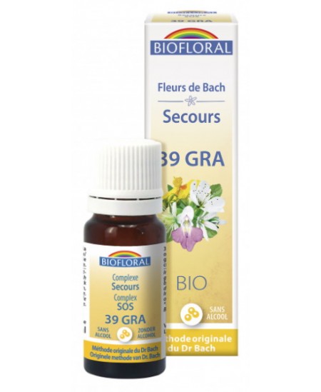Biofloral - Complexe fleurs de Bach SOS jour serein granules sans alcool