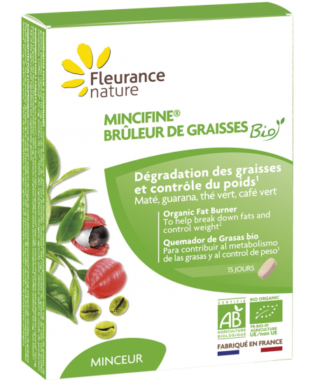 Fleurance Nature - Mincifine brûleur de graisses Bio - 30 comprimés