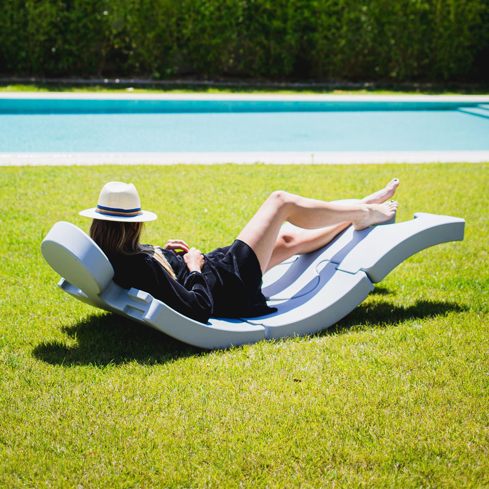 HOOM - Fauteuil de jardin flottant et modulable, design 100 % français