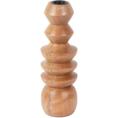 Bougeoir en bois de manguier Formado (Naturel)