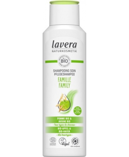 Lavera Shampoing Famille Pomme Avoine 250 ml