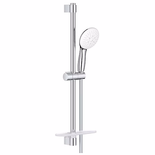 Pommeau de douche, flexible et barre de douche – Ensemble douchette TEMPESTA à 3 jest 600mm + porte savon GROHE PROFESSIONAL 27600003