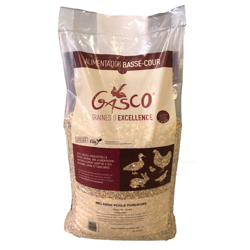 GRAINES MÉLANGE POULE PONDEUSE GASCO® - 20KG