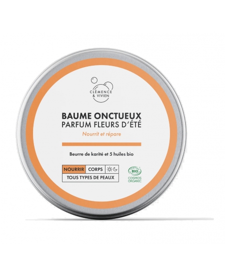 Clemence et Vivien - Baume onctueux fleurs d'été 150ml