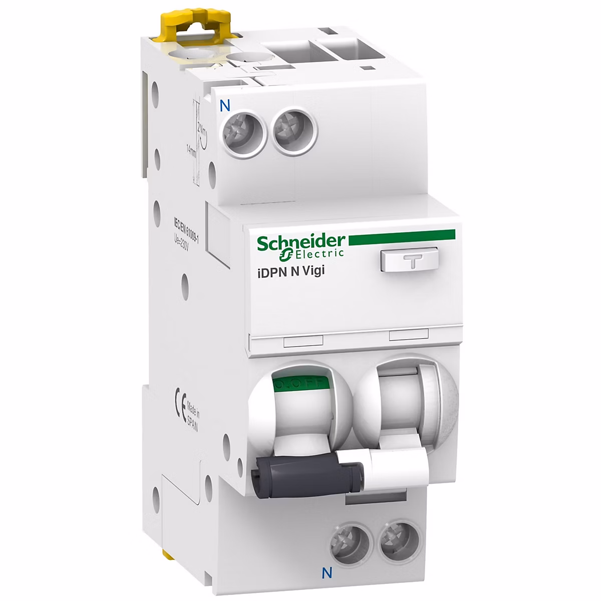 A9d31610 Disjoncteur Différentiel 30ma 10a – 1p+n, Type Ac, Vigi Schneider Idpn, Auxiliarisable