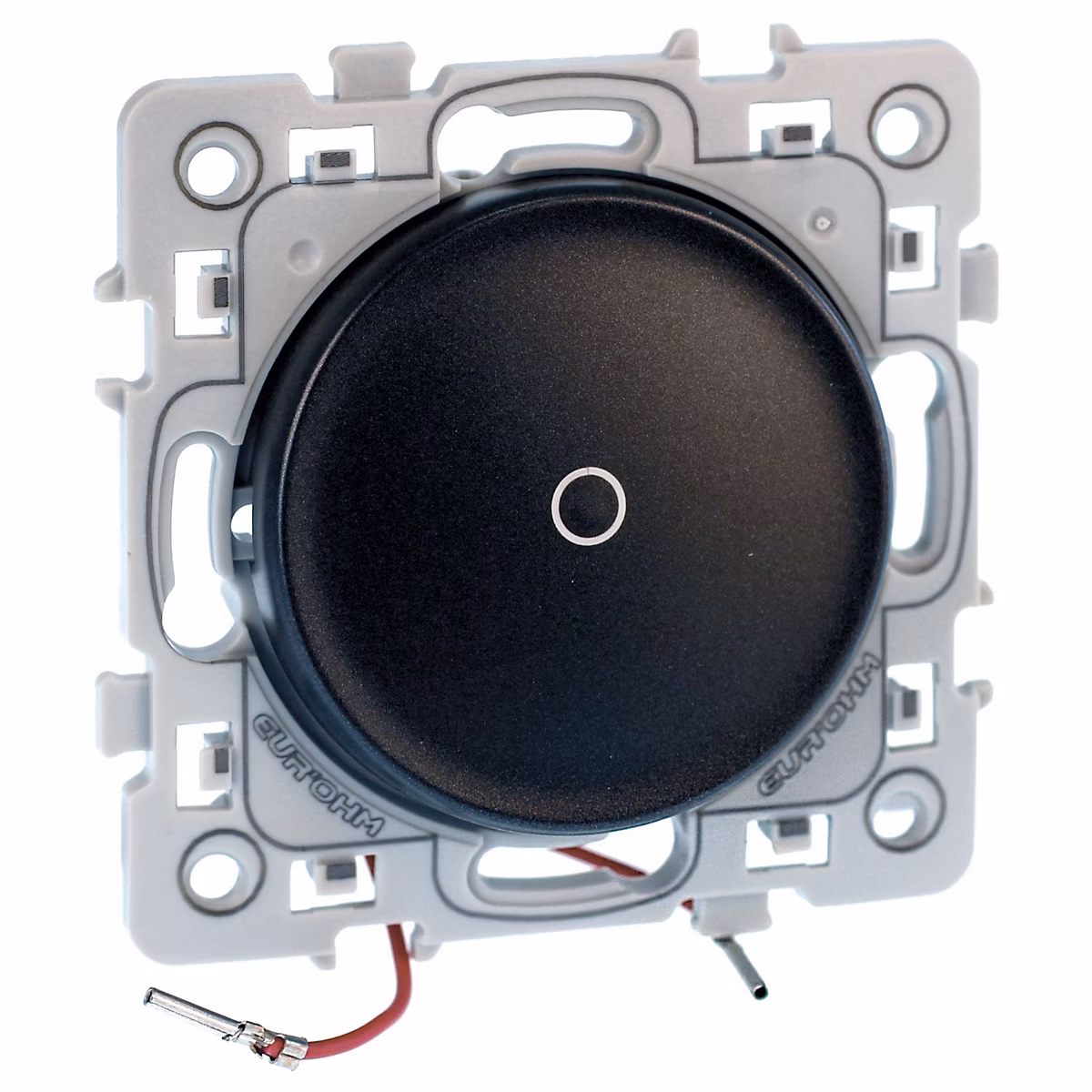 Interrupteur et prise – 60305 Eur'ohm Square Bouton Poussoir 10a Lumineux Témoin Vulcain