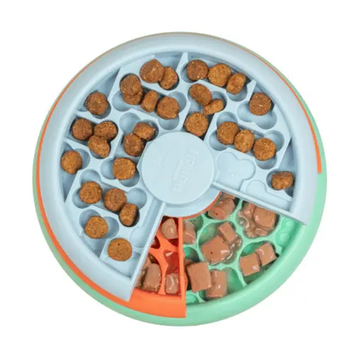 Pour vos moments en extérieur：Jouet éducatif pour chiot coloris multicolore niveau 2 Nina Ottosson Lickin' Layers
