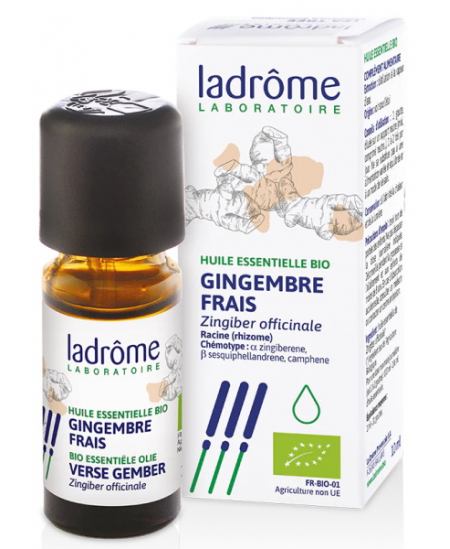 Ladrome - huile essentielle de Gingembre - 10 ml