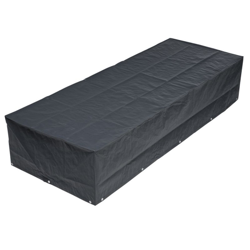 Housse de protection chaise longue - PE renforcé 205 x 78 cm