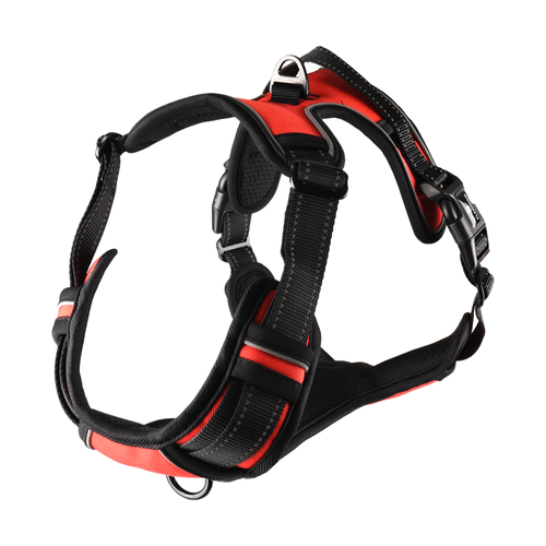 HARNAIS POUR CHIEN BALOU FLAMINGO® - ROUGE - L