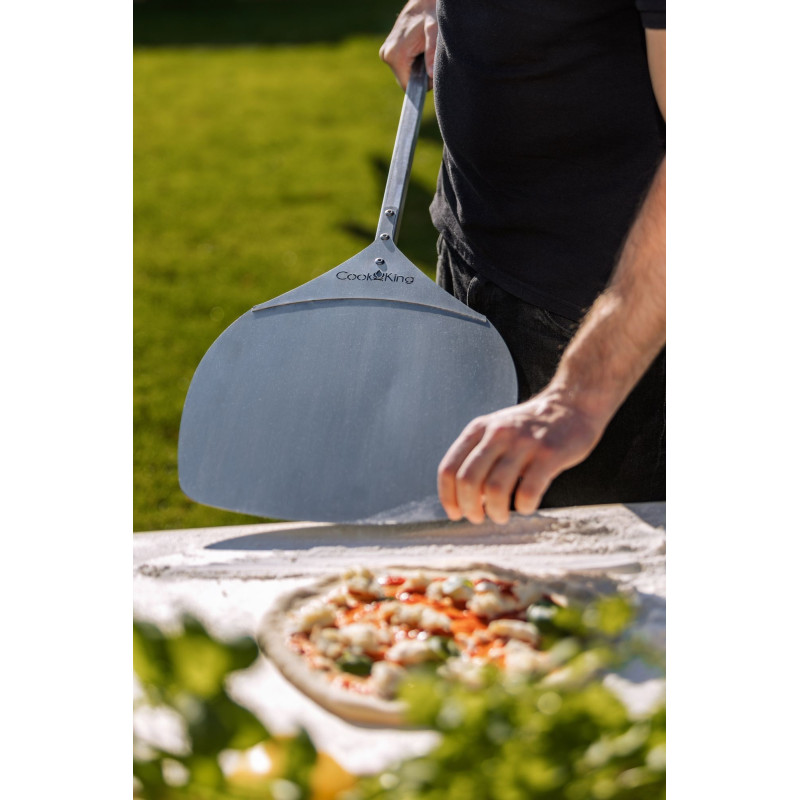 La pelle à pizza en acier inoxydable pour le four "VENTO" - Réf 121232