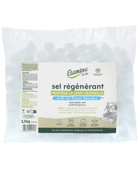 Etamine du Lys - Sel régénérant lave vaisselle - 2.5 kg