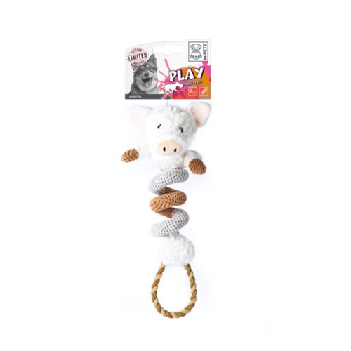 JOUET POUR CHIEN MPETS® COCHON BLANC
