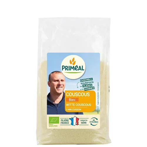 Espace vert sélection：Couscous blanc France bio Primeal - 500 g