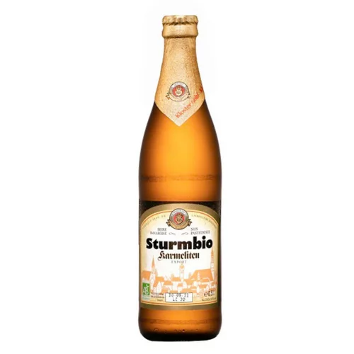 Jardin équipement：Bière blonde bio Sturm - 50 cl