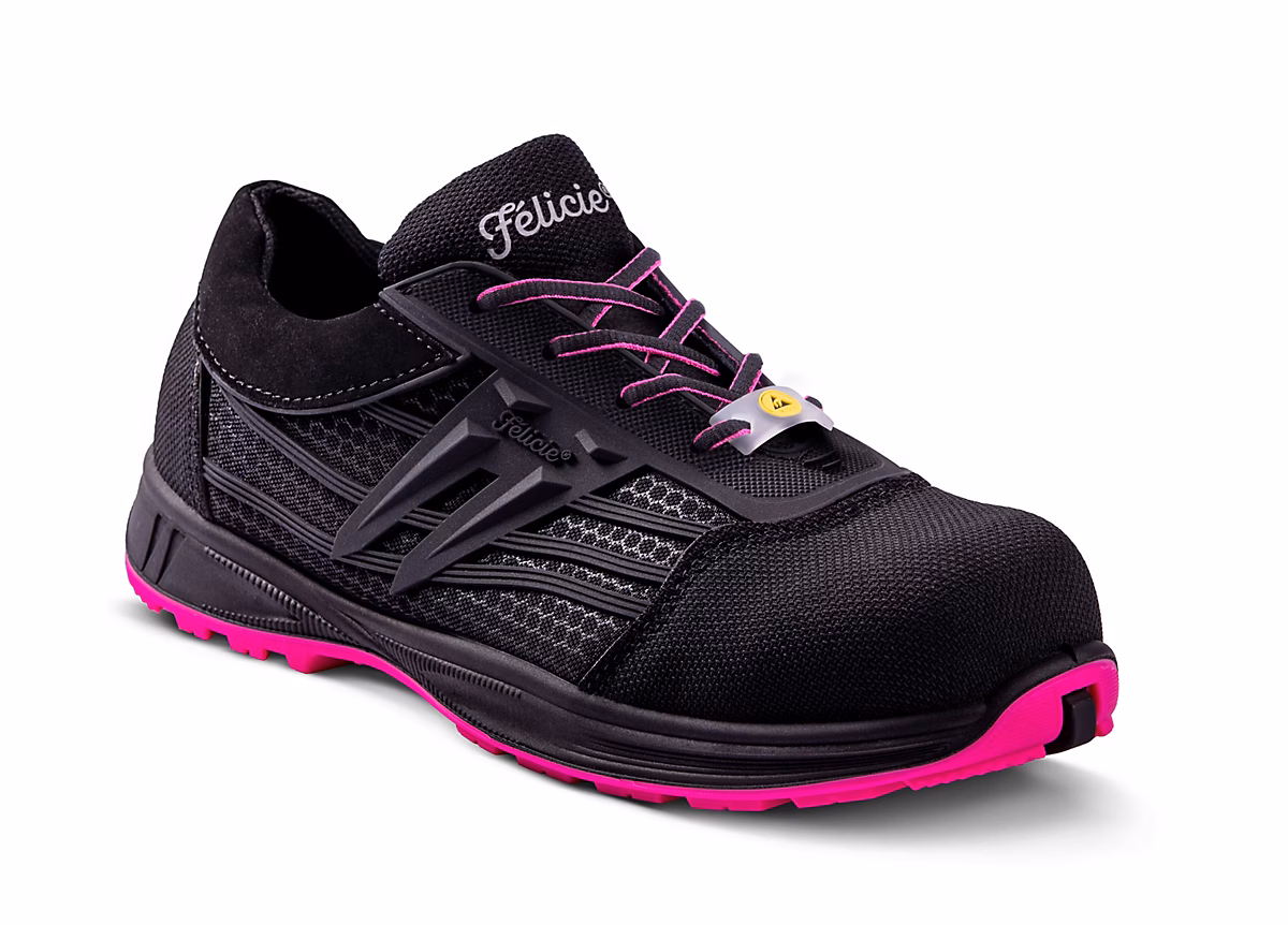 Chaussure basse femme ERIS S3 SRA ESD – embout fibre de verre, semelle PU/TPU, taille 40