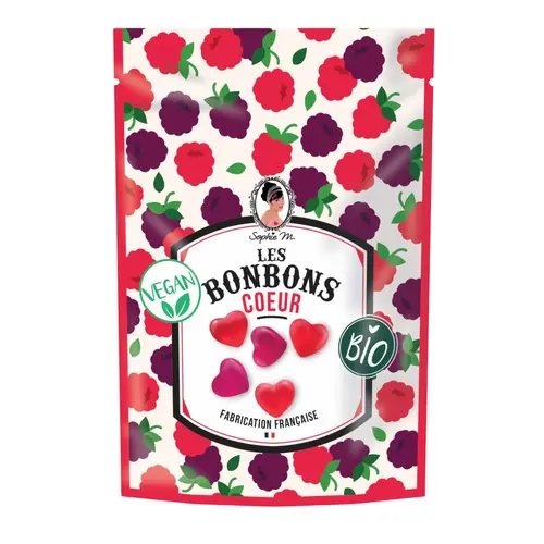 Jardin pratique：Bonbons cœur bio Sophie M - 80 g